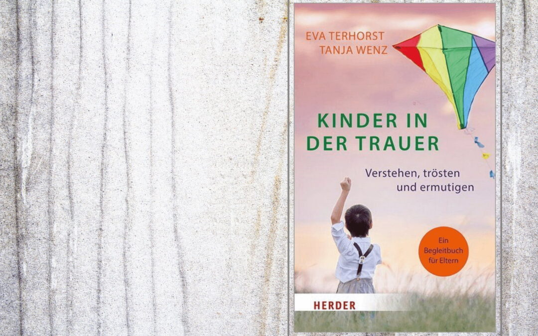 Ein Buchumschlag mit einem Kind, das einen Drachen hält.